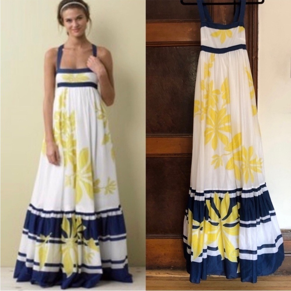J.Crew Collection RARE Talitha floral maxi dress